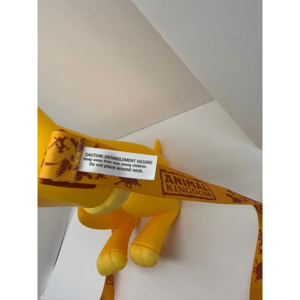 Disney Lion‎ King Simba Popcorn Bucket w/ Lanyard - Animal Kingdom